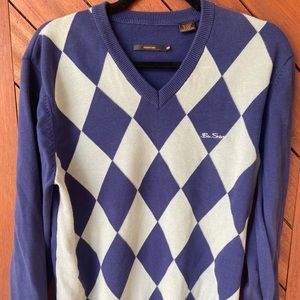 Ben Sherman Signature V-Neck Pullover Sweater